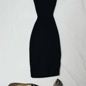 Fashion Nova Strapless Black Dress